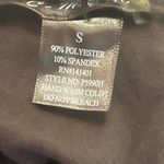 Black velour vintage 2000s Hustler hoodie with rhinestone logo Size Small Blue Photo 6