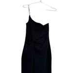 Nookie  Lust One Shoulder Gown in Black Photo 6