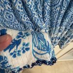 House of Harlow 1960 Boho Floral Tiered Dress with Tassel Ties Size S Photo 6