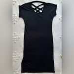 Athleta Crossback Sweatshirt Midi Dress - Black - XS Photo 3