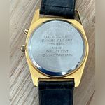 Armitron Rare Vintage Musical Watch Looney Tunes Dial Black Leather Strap Photo 7