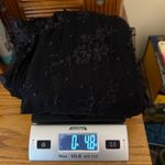 Only Hearts Vintage  NYC Helena Stuart Sheer Black Lace Negligee Lingerie Medium Photo 10