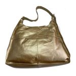 Hobo International Hobo MARLEY CAMEO Hobo Shoulder Bag GOLD Vintage Pearlescent Leather Large Photo 2