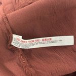 Free People  Dylan V-neck Wine red Wrap Mini dress. Sz M minimalist Photo 11