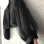 Badgley Mischka Strapless Formal Evening Gown + Matching Jacket/Scarf - Size 2 Photo 10