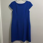 Chetta B Royal Blue Midi Formal Dress Photo 7