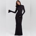 House Of CB ‎ Sancha Black Knit Maxi Dress NWOT size XL Photo 7