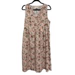 Universal Threads NWT Target Universal Thread Linen Blend Midi Sundress in Blush Pink - Size L Photo 2