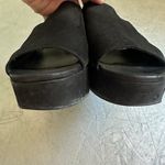 Eileen Fisher Dana Mule Black Platform Slip on Shoes, Sz 10, Photo 3