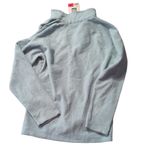 Eddie Bauer  Sea Blue 1/4 Zip Fleece Pullover Size Medium Photo 7