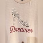 Disney  Women's Shirt - Cinderella Slipper- Lace Sleeves size XL Photo 5