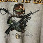 Distressed 90s Marine Corps Military Graphic Tee L Tennessee River Vintage Gray Size L Photo 5