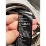 ALLSAINTS  Women's Cole Biker Leather Jacket Sky Blue Size 2 Asymmetric Zip Photo 6