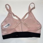 Nike  Bra Womens Small Pink Black Classic Sports Bra Athletic Activewear Dri Fit Photo 2