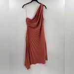 Banana Republic  One Shoulder Pleated Midi Dress Photo 2
