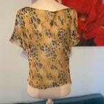 Ungaro Fever Womens 100% Silk Blouse Size 8 M Medium Photo 3