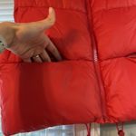 Cropped Red Puffer Vest Photo 3