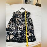 Trac Printed Velvet Gradient Halter Tie Open Back Mini Dress Size 1X NWOT Photo 10