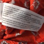 Abercrombie & Fitch Orange Floral Shorts Sz. M (Juniors) Photo 2