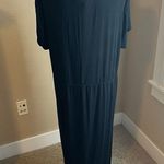 Melrose and Market  Maxi Dress Black Size 1X Travel Pool Coverup Coachell… Photo 1