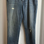 Loft  frayed boyfriend‎ jeans 100% Cotton Distressed Size 27/4 GUC! 0404 Photo 0