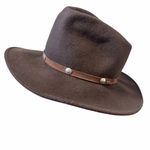 Stetson  Crushable Tahoe 100% Wool Felt Hat Buffalo Dark Brown medium Photo 1
