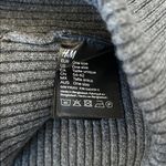 H&M  Rib-Knit Hat Dark Gray Melange Beanie NWT Photo 3