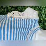 Lilly Pulitzer NWT - Agee Top in Zanzibar Blue - Beach Happy Stripe Photo 1