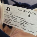 Baltex Red Stripe Padded Swimwear Tankini Tank Top Medium M 8 Photo 4