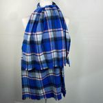 Gap Plaid Blanket Scarf Blue very soft Blue Photo 1