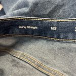 Sonoma Curvy Straight Jeans Stretch Mid Rise Faded Blue 18S Size 18P Photo 5