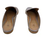 Frye  Gwen Pickstitch Mules Slide Size 7.5 Gray New Photo 3