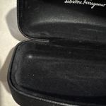 Salvatore Ferragamo  Sunglasses Eyewear Hard Case Logo Black Textured Storage Photo 8