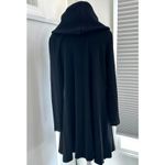 Alice + Olivia  Merino Wool Black Sweater Dress Oversized Cowl Neck Small or XS Photo 5