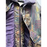 Vintage Innovations by IZZI Puffer Jacket Oversized Size Small Floral Multicolor Photo 9