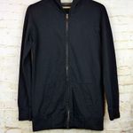 Bad Spirit Massimo Sabbadin Skull Hoodie Womens L Black Crossbones Sequins Italy Size L Photo 2