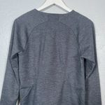 Title Nine  Women M Gray She Leads Tunic Ponte Pockets Long Sleeve Athleisure Photo 5