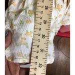 Billabong  Women floral Wrap Dress NWT Mini Floral Yellow Dress Boho Cowgirlcore Photo 8