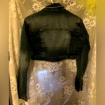 Detail Jeans Crop Jean Jacket Ladies Medium 90s Vintage Super Cute EUC Size L Size L Photo 5