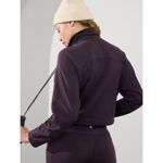 Athleta  XS Altitude Half Zip Sweatshirt Womens X-Small Iris Fleece Lined Photo 1