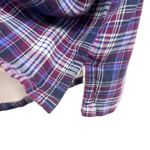 LL Bean Womens Shacket‎ Large Fur Lined Warm Soft Comfy Purple Relaxed Grunge Photo 4