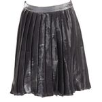 Yoana Baraschi ᯾ aso Anthropologie ᯾ Metallic Wave Pleat Skirt ᯾ Silver ᯾ 4 Photo 2