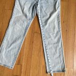 Lands' End Land’s End High Rise Straight Leg Light Wash Mom Jeans size 4P Photo 6