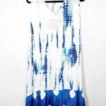 Area Stars NWT Blue Malta Tie Dye A Line Dress Size Medium Photo 1