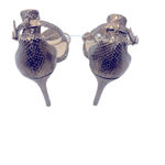 ZARA Sandals Gold Snakeskin Photo 5