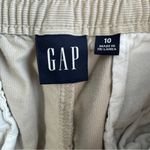 Gap  cream corduroy pleated baggy pants size 10 Photo 3