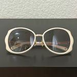 MONT BLANC MB 416S 25F 58▪️17 135 Ivory Gold Women’s Designer Sunglasses Photo 9