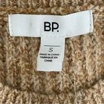 BP  Cream Knit Long Sleeves Crewneck Cozy Boxy Womens Sweter SZ S Photo 5