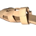 Burberry  Lyna Caged Leather Block Sandal 38 Photo 6