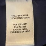 Frances Valentine Blue Mini Shirt Dress Size Small Photo 9